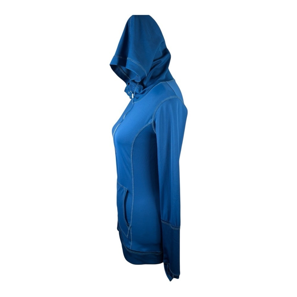 Free People Movement Women's Adeline Half Zip Pullover in Moroccan Blue Small - Picture 5 of 10